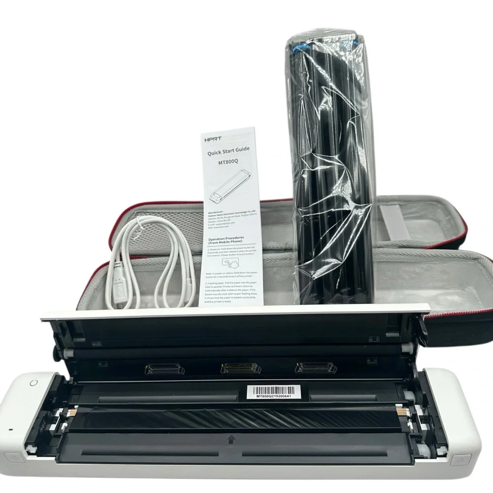 HP Portable Printer, Plastic, Approximately 11.5 inches